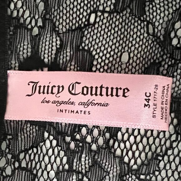 NEW Juicy Couture Sexy Lace Corset Bustier Top Lingerie Bra - Picture 13 of 13